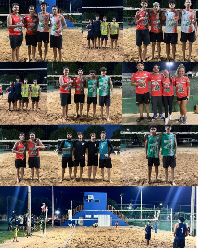 Campeonato Municipal de Vôlei de Praia t...
