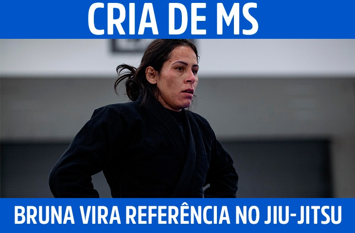 Atleta de MS, Bruna Ricalde vira referência no jiu-jitsu feminino