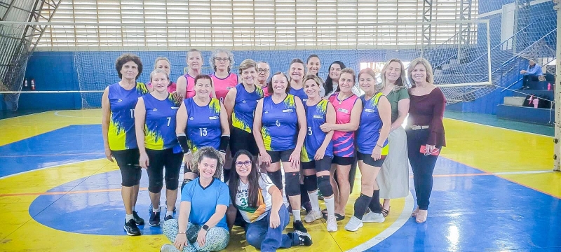Jogos de Vôlei da Melhor Idade marcam confrontos entre Chapadão do Sul e Três Lagoas