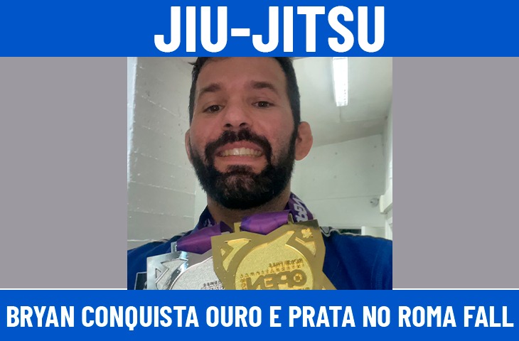 Bryan Maurício conquista ouro e prata no Roma Fall, na Itália