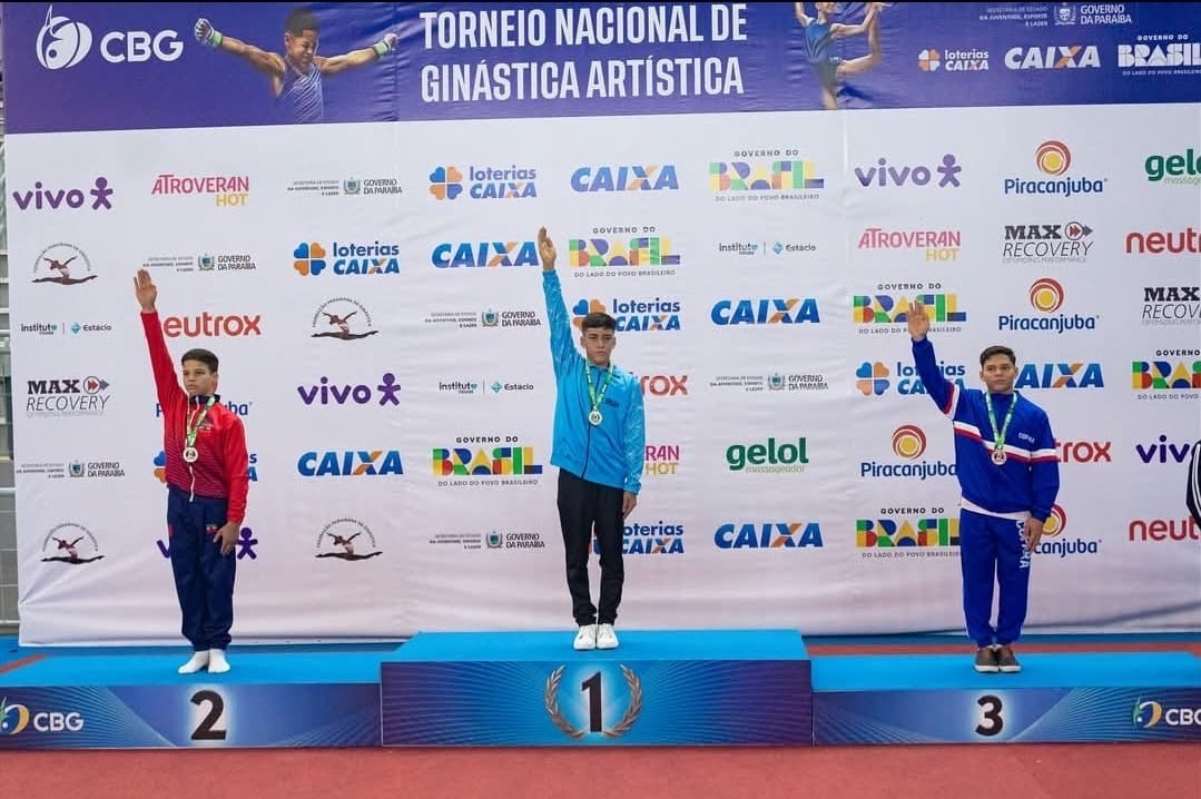 Atletas da Funesp conquistam pódio no Torneio Nacional de Ginástica Artística