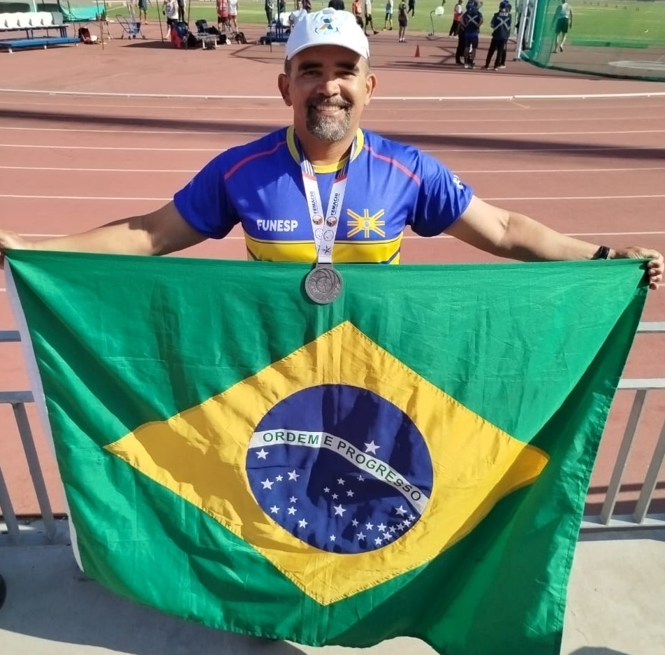 Atleta campo-grandense garante medalha no Sul-Americano Master no Chile
