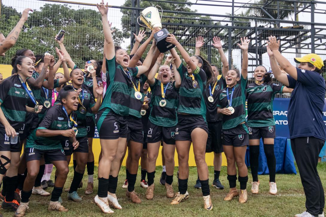 Pantanal goleia CEAB e conquista o Campeonato Estadual Feminino