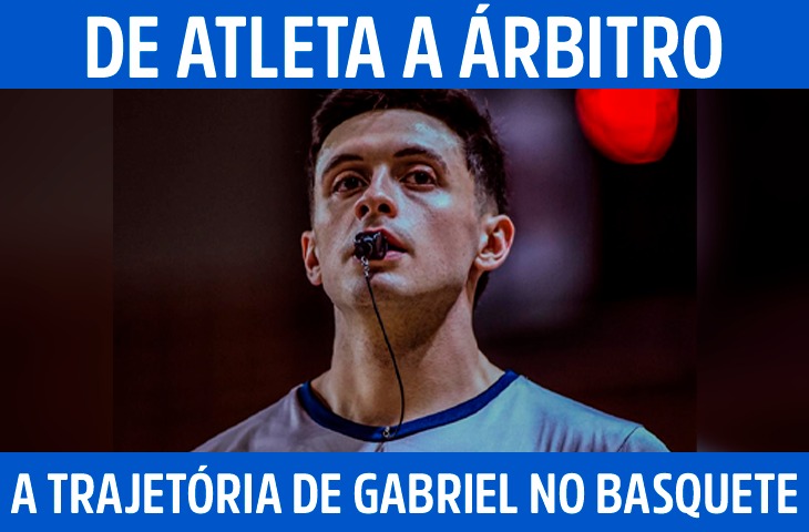 De atleta a árbitro: a trajetória de Gabriel Bonetti no basquete de MS
