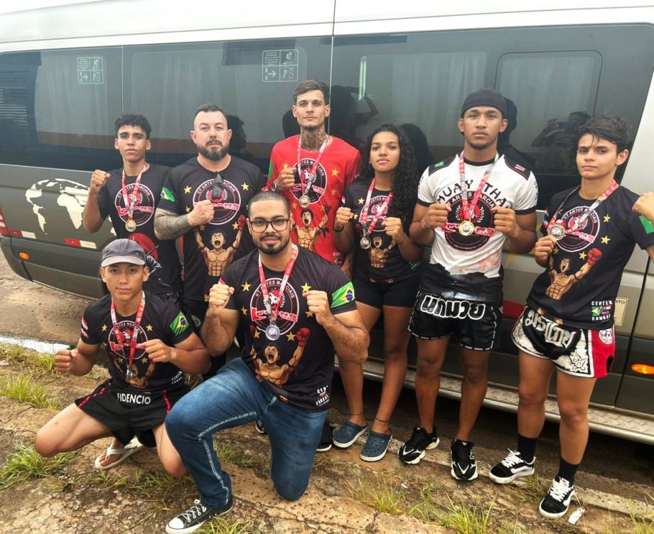 Equipe de Muay Thai conquista medalhas e leva Três Lagoas ao pódio