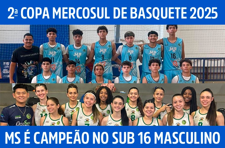 SUB-16 – Campanha de destaque marca participação de Mato Grosso do Sul no torneio