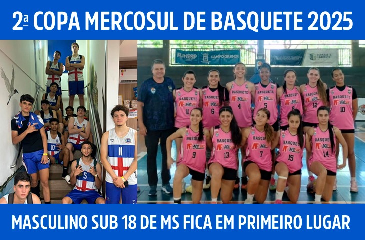 SUB-18 – Mato Grosso do Sul apresenta força e consolida excelente campanha na Copa Mercosul 2025