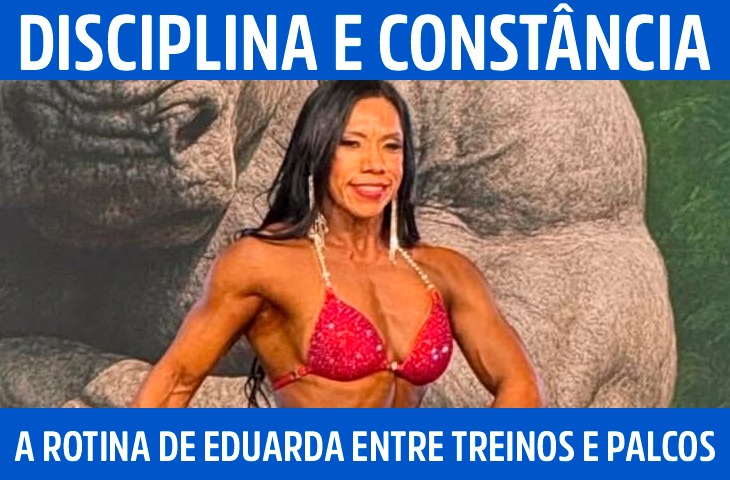 Disciplina e constância: a rotina de Eduarda Brum entre os treinos e os palcos