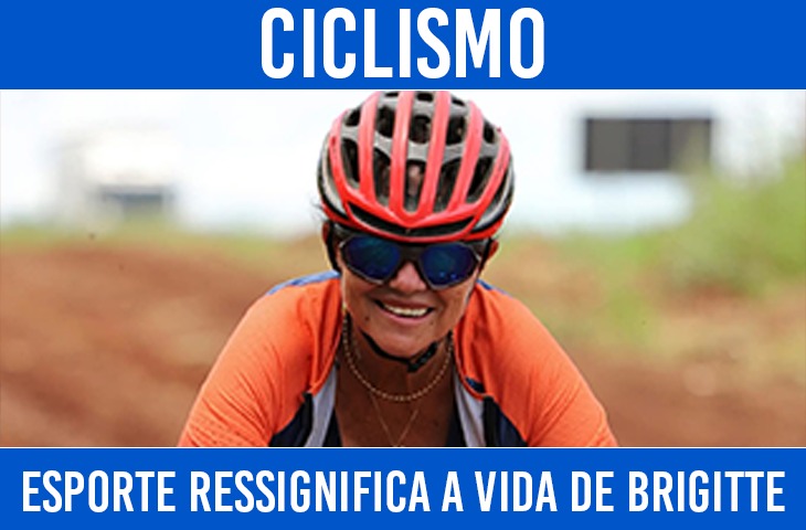 Ciclismo ressignifica a vida de Brigitte Giurizzatto após os 50 anos