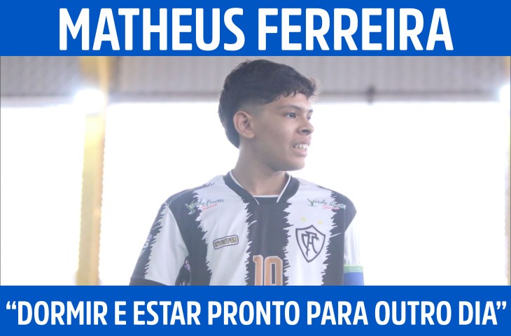 “Dormir e estar pronto para outro dia”: a disciplina que move um atleta de 14 anos