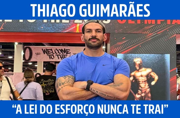 “A lei do esforço nunca te trai”: disciplina como base do treinamento de Thiago