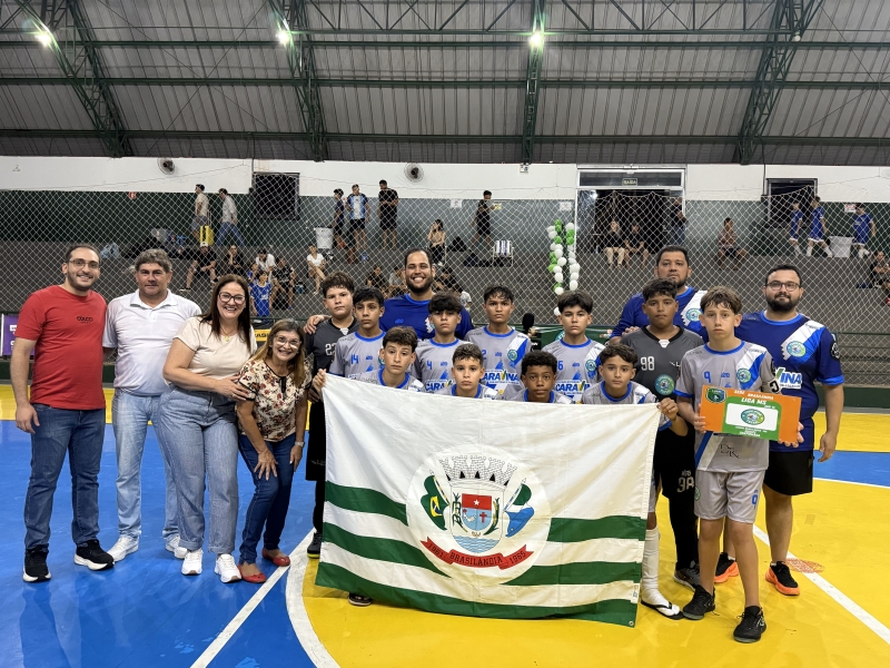 Brasilândia sedia Liga MS Sub 13 de Futsal e reforça protagonismo no esporte regional