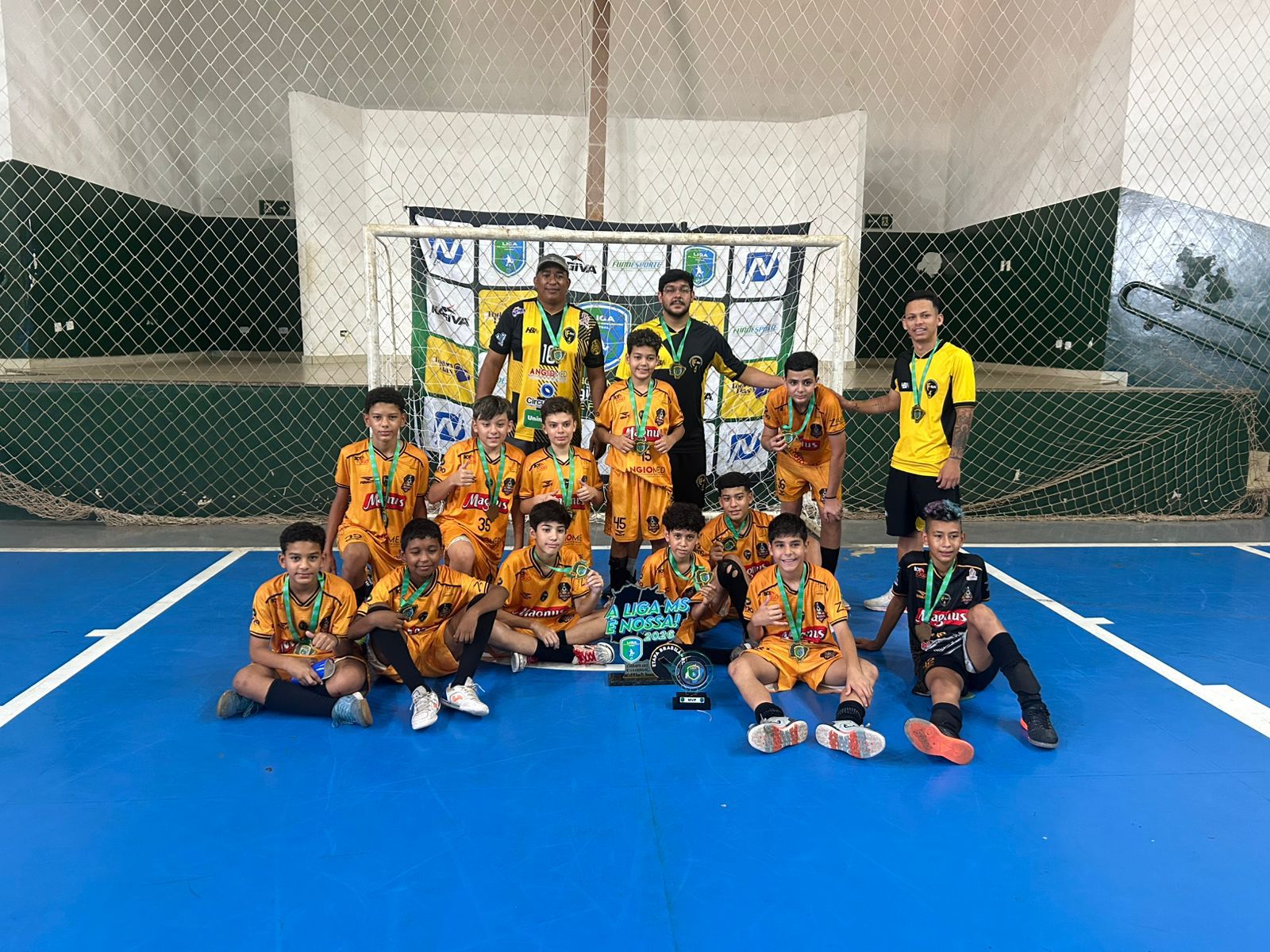 Alfe Magnus conquista Sub 13 do Estadual da Liga MS de Futsal 2026