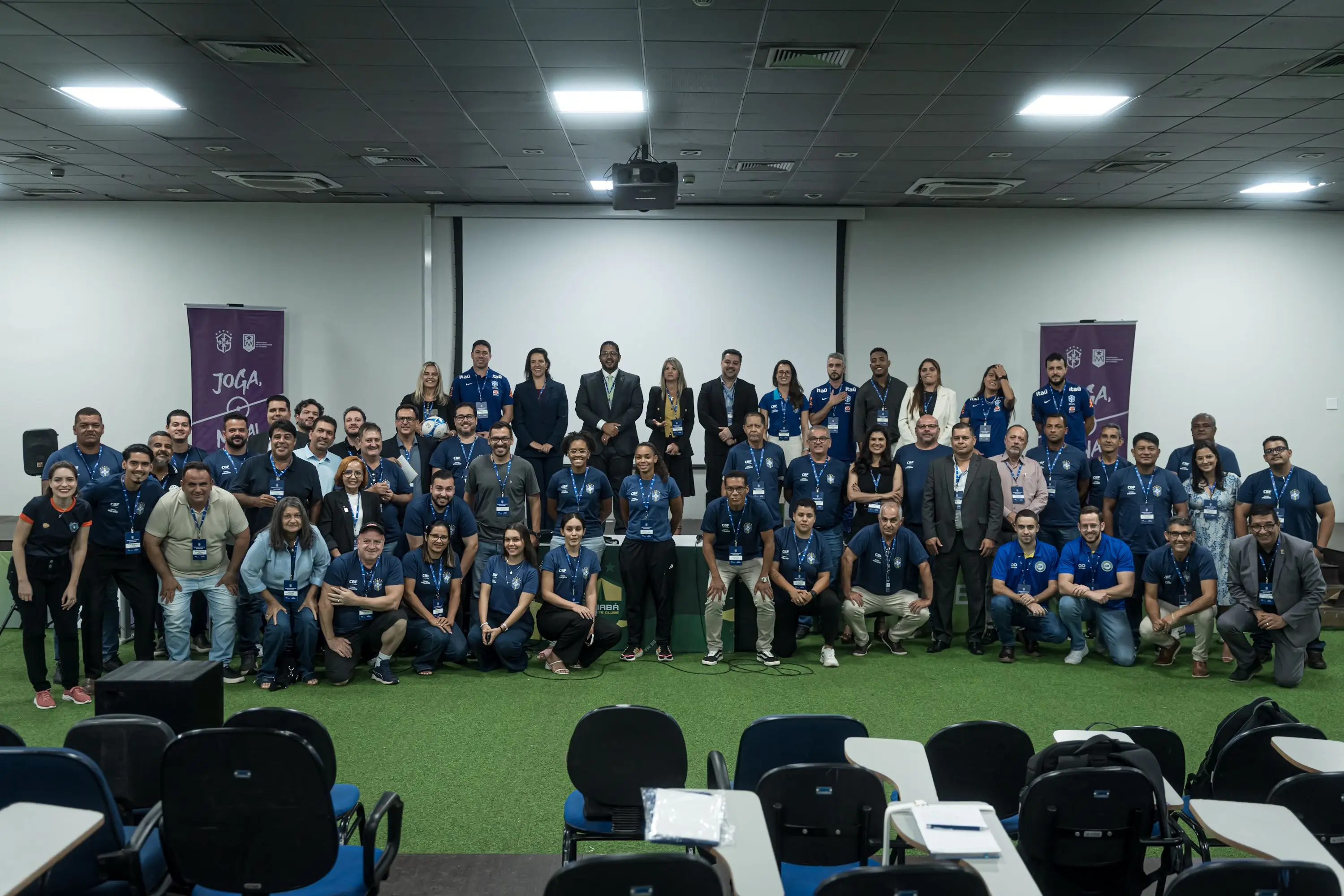 Joga, Mina!: Evento promovido pela CBF é sucesso em Cuiabá