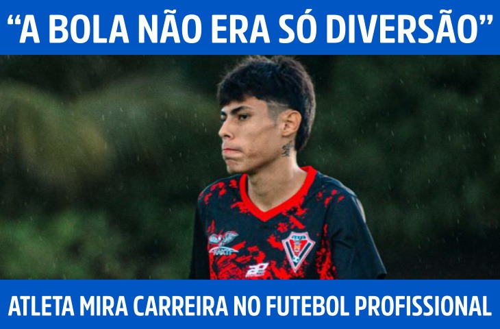 “A bola não era só diversão”: atleta de MS mira carreira no futebol profissional