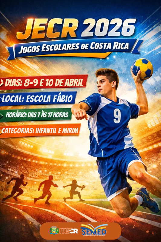 Costa Rica promove Jogos Escolares de Handebol para mais de 250