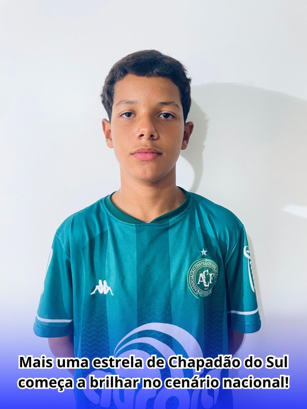 Mais um talento do esporte de Chapadão d...
