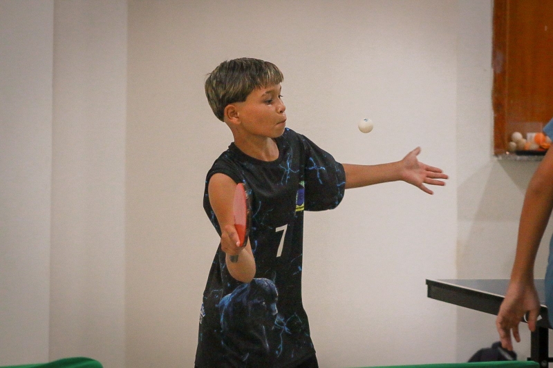 Chapadão do Sul se destaca em torneio regional de tênis de mesa