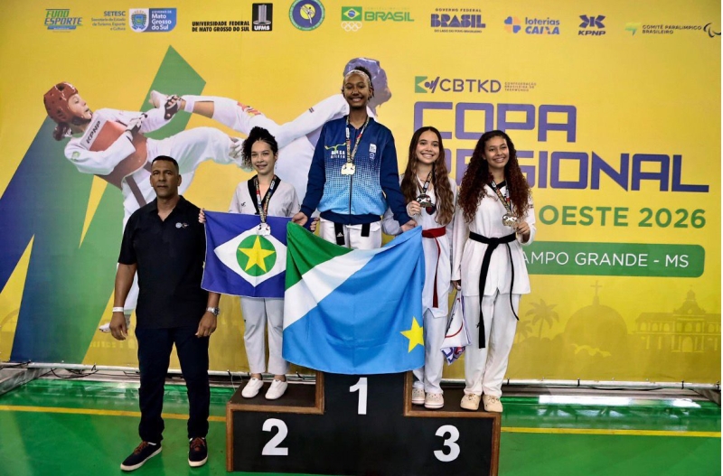 Chapadão do Sul brilha na Copa Regional Centro-Oeste de Taekwondo