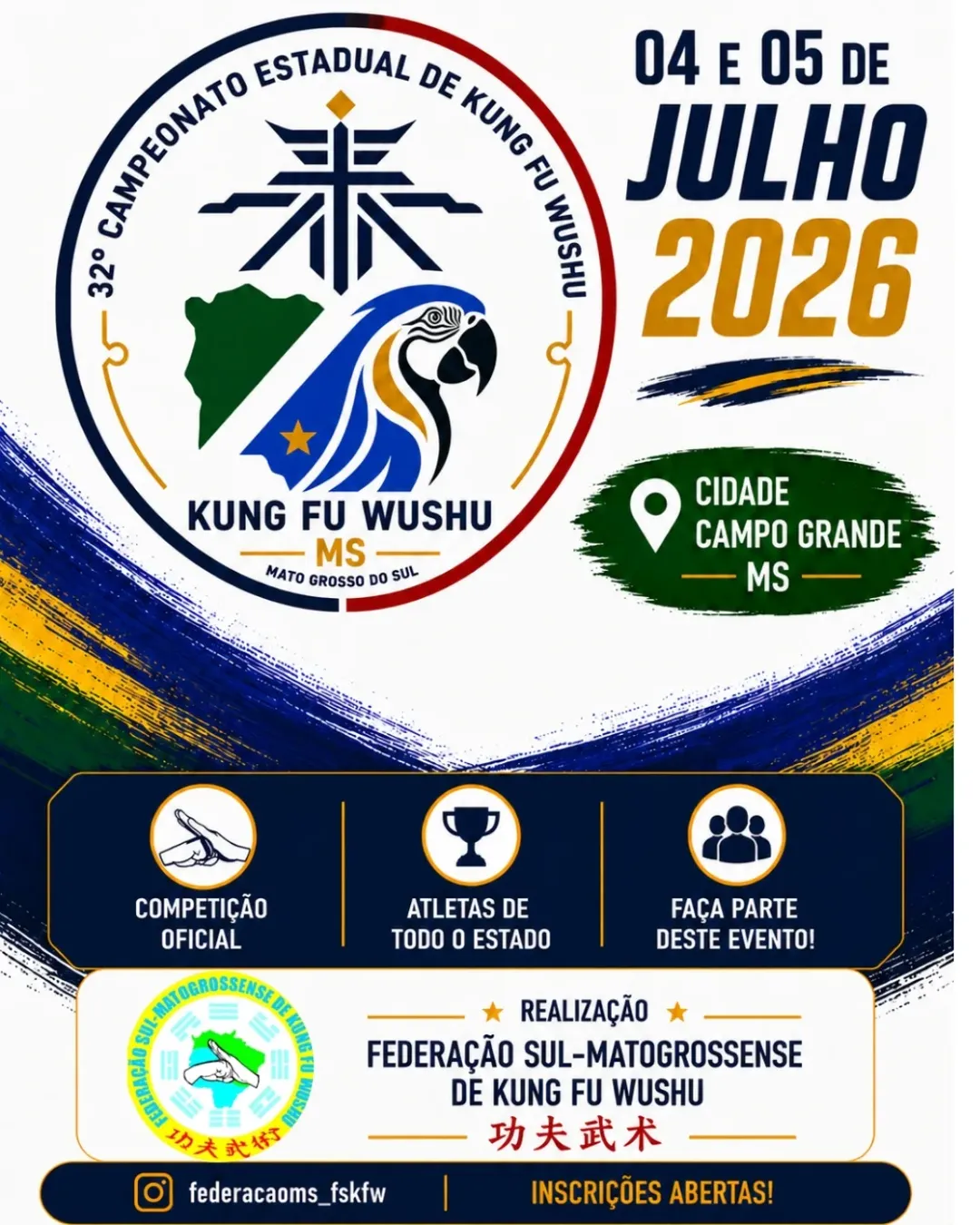 32º Campeonato Estadual de Kung Fu Wushu...