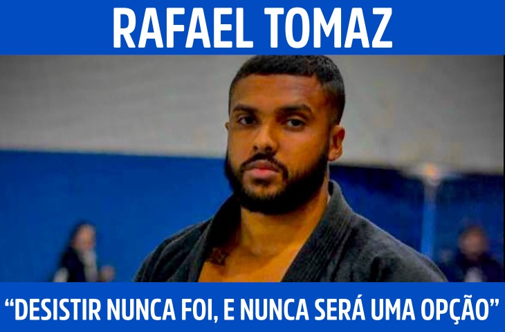 “Desistir nunca foi, e nunca será uma opção”, diz Rafael Tomaz após superar lesão no jiu-jitsu