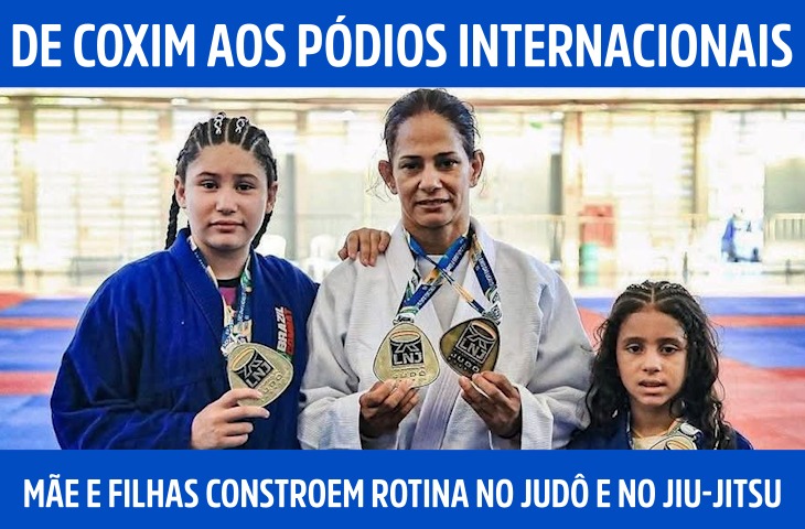 De Coxim aos pódios internacionais: mãe...