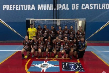 Handebol feminino de Três Lagoas é campeã em amistosos no Município de Castilho