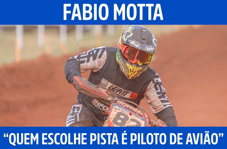 “Quem escolhe pista é piloto de avião”: Fabio Motta fala sobre os desafios do velocross em MS