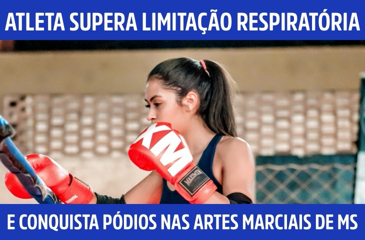 Atleta supera limitação respiratória e conquista pódios nas artes marciais do Estado