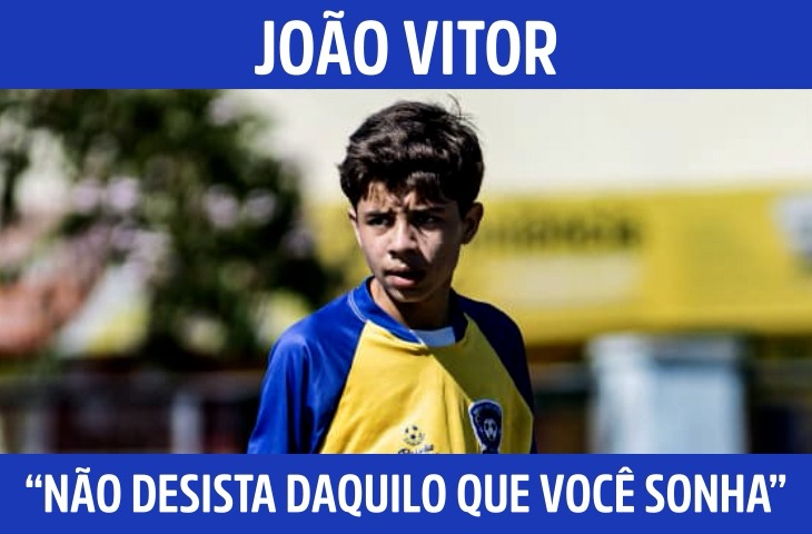 “Não desista daquilo que você sonha”, afirma jovem atleta João Vitor