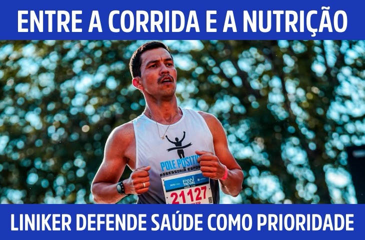 Entre a corrida e a nutrição, Liniker Saravy defende saúde como prioridade