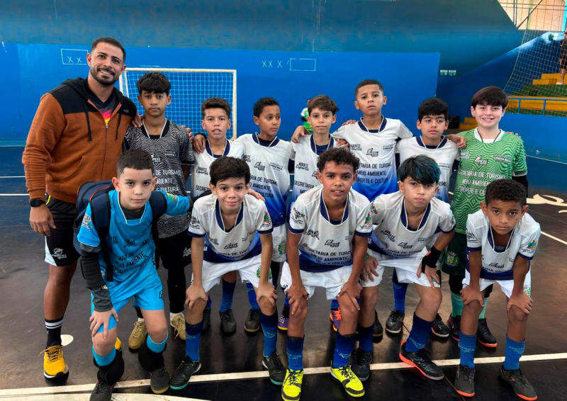 Forjando Campeões Futsal representa Costa Rica na Taça Gustavo César e conquista título da categoria Sub-12 em Chapadão do Céu