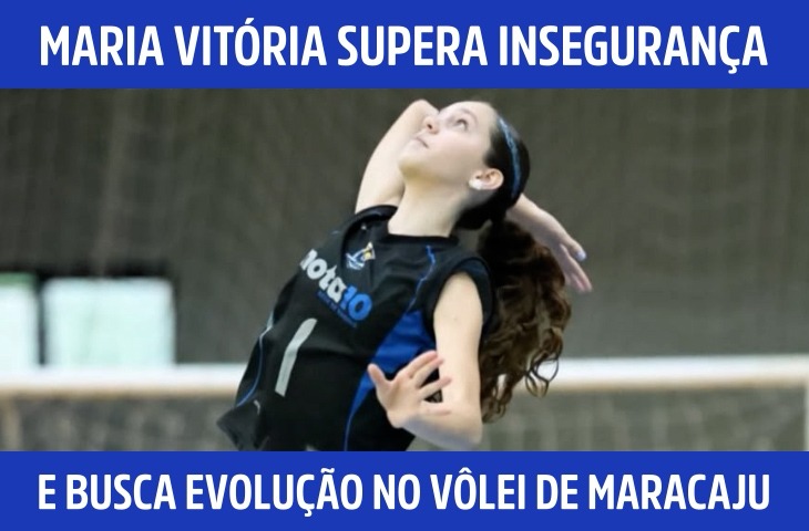 Aos 12 anos, Maria Vitória Cavalari supe...