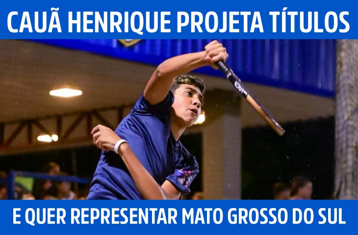 Aos 15 anos, Cauã Henrique projeta títul...