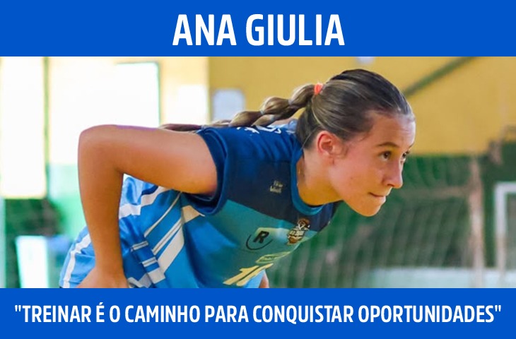 Ana Giulia: "Treinar é o caminho para co...