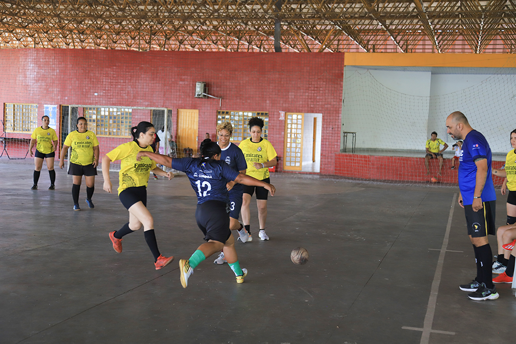 Futsal feminino e handebol masculino abrem a Seletiva Municipal dos JAMS em Corumbá