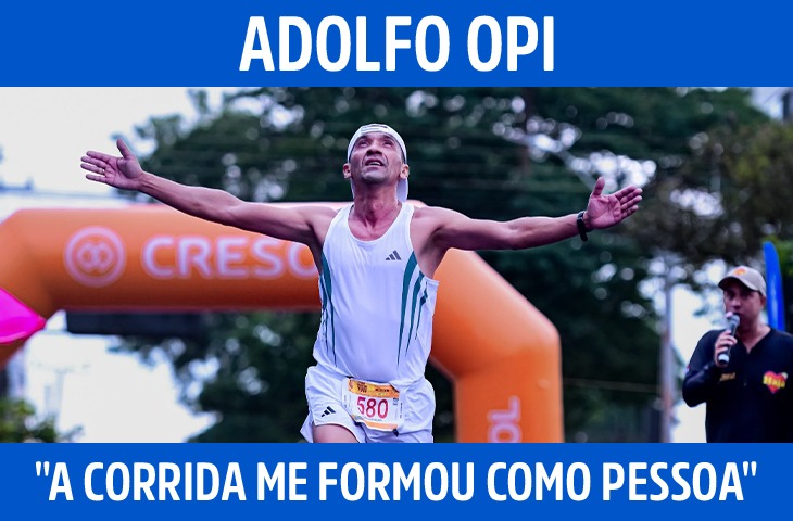 "A corrida me formou como pessoa", diz Adolfo Opi após 45 anos no esporte