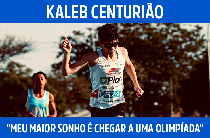 “Meu maior sonho é chegar a uma Olimpíada e representar o Brasil”, diz Kaleb Centurião