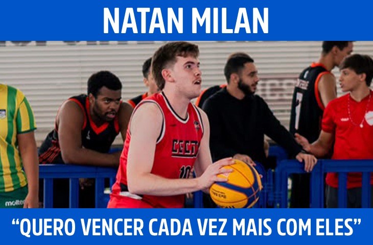 “Quero vencer cada vez mais com eles”: Natan Milan projeta futuro no basquete de MS