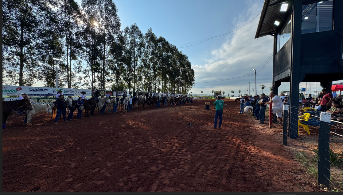Prova dos 3 tambores fez parte da programação da 1ª cavalgada cplft 2026 na fazenda tuneiras