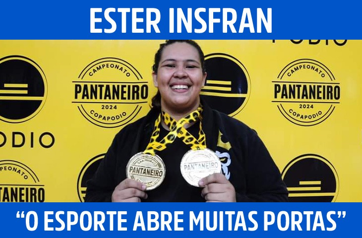 “O esporte abre muitas portas”, diz faixa-preta de jiu-jitsu de MS