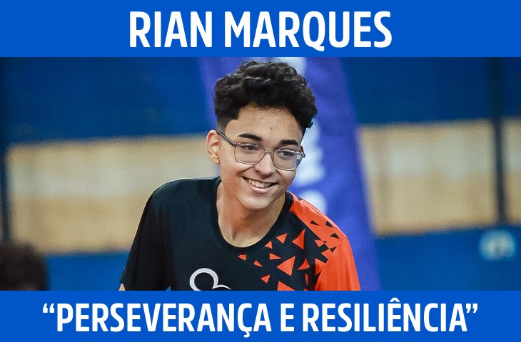 “Perseverança e resiliência”: Rian Marqu...