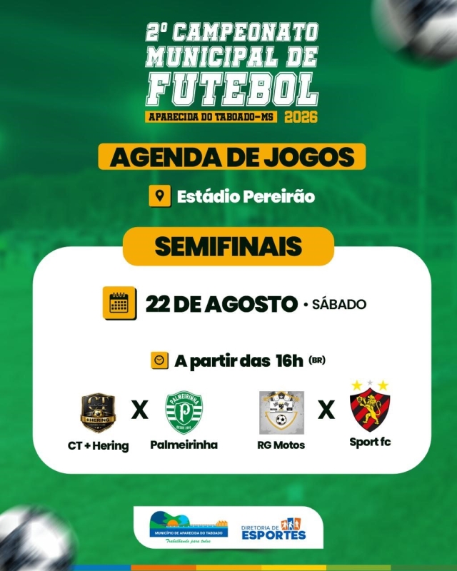 Semifinais do Campeonato Municipal prome...