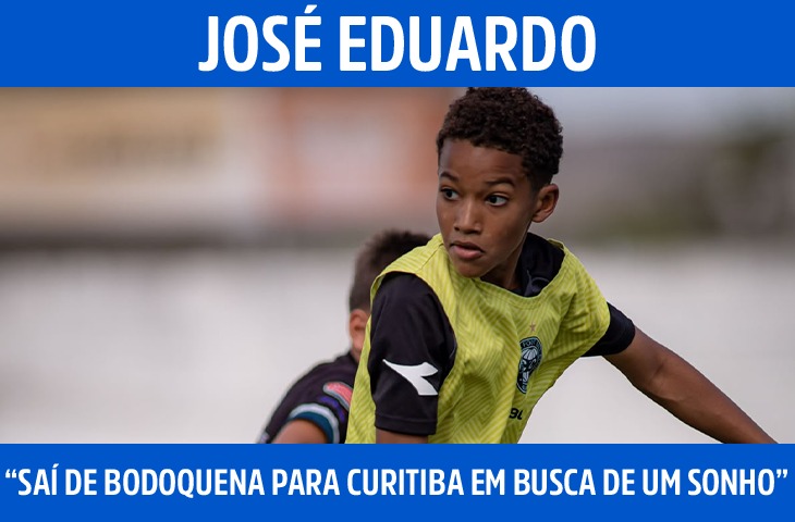 “Saí de Bodoquena para Curitiba em busca de um sonho”, conta jovem atleta da base do Coritiba