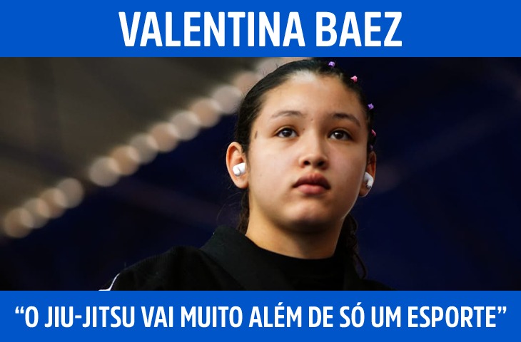 “O jiu-jitsu vai muito além de só um esporte”, afirma Valentina Baez, atleta de Itaporã