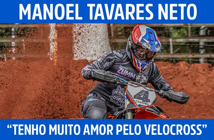 “Tenho muito amor pelo Velocross”: piloto de Dourados mira continuidade da carreira nas pistas