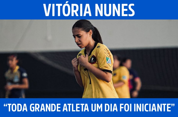 “Toda grande atleta um dia foi iniciante”, diz Vitória Nunes, atleta de handebol de Água Clara