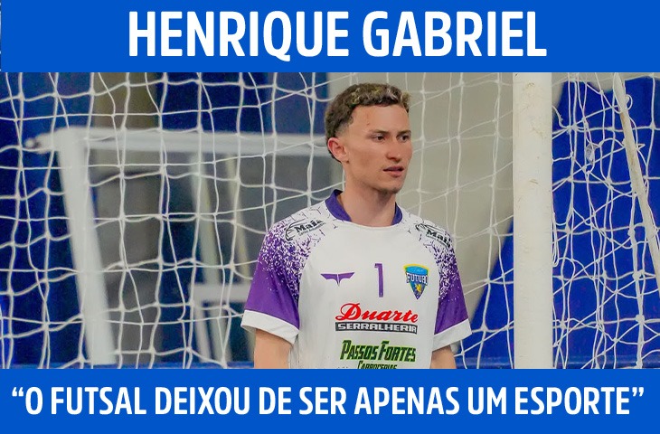 “O futsal deixou de ser apenas um esporte”, diz Henrique Gabriel, atleta de MS