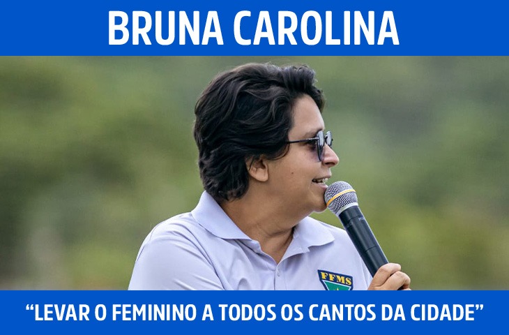 “Levar o feminino a todos os cantos da cidade”: Bruna Carolina atua na organização e divulgação do futebol feminino