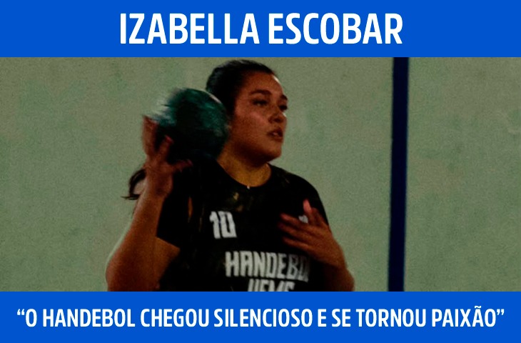 “O handebol chegou silencioso e se torno...
